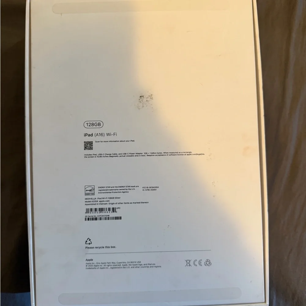 Apple iPad - silver Design